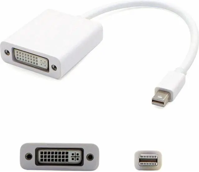 Alt view image 3 of 5 - Addon MDP2DVIA Mini DP to DVI M/F Active Adapter Cable