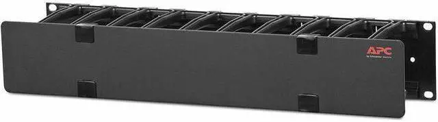 Alt view image 5 of 8 - APC Rack Cable Management Kit Components Other AR8600A, Black