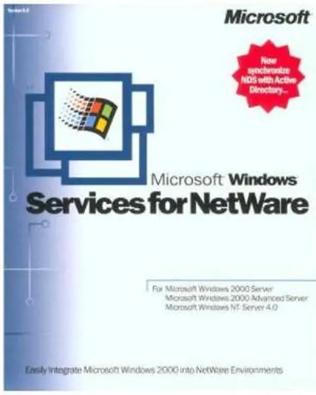 Alt view image 2 of 3 - Microsoft Services for NetWare 5.0 Standard Edition