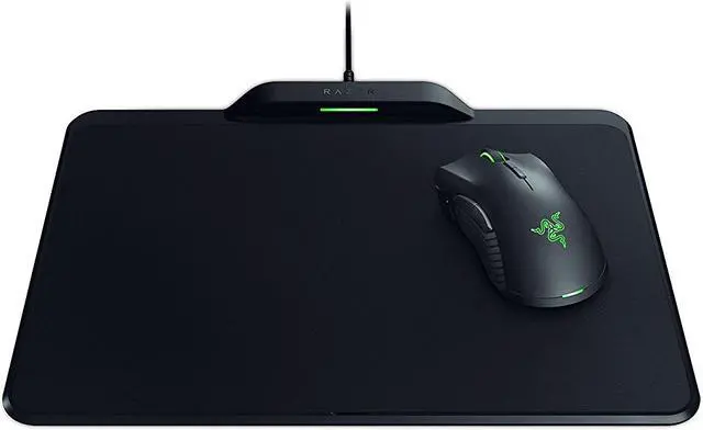 Alt view image 6 of 15 - RAZER Mamba Gaming Mouse + Firefly Gaming Mouse Pad with HYPErFLUX Wireless Power Technology - Black