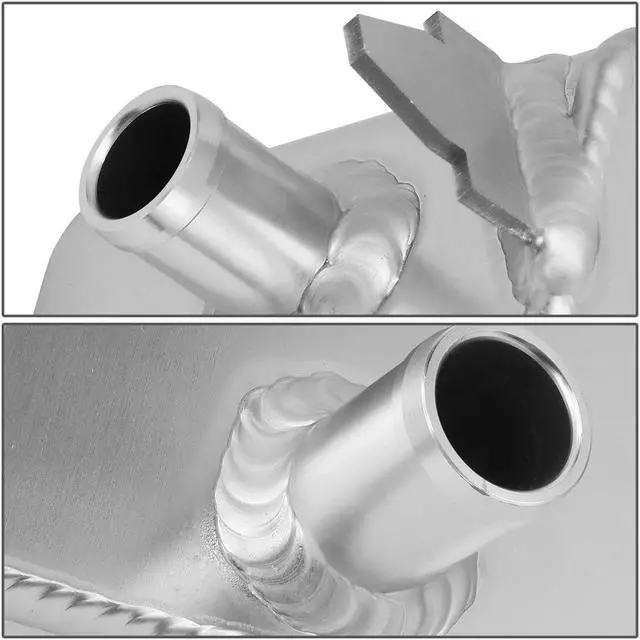 Alt view image 4 of 5 - DNA Motoring TANK-COL-012 For 2010 to 2013 Ford Mustang 4.6L / 5.0L Aluminum Coolant Expansion Recovery Overflow Tank Bottle 11 12