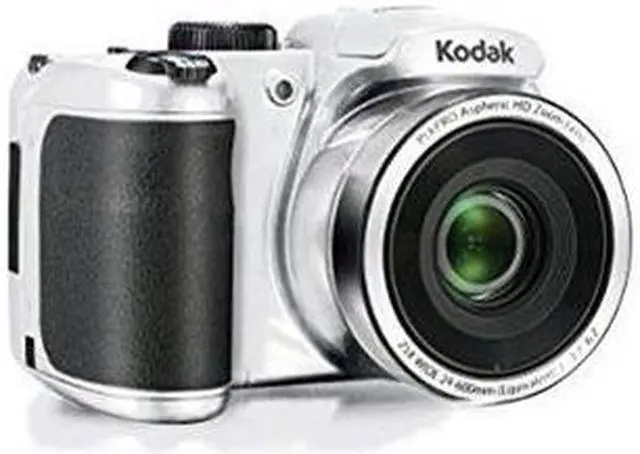 Alt view image 7 of 17 - Kodak PIXPRO AZ252 Astro Zoom 16MP Digital Camera (White)