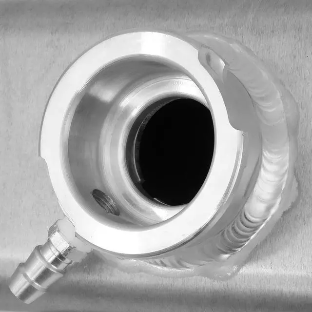 Alt view image 3 of 5 - DNA Motoring TANK-COL-005 For 2011 to 2014 Charger / Challenger / Chrysler 300 Aluminum Coolant Expansion Recovery Overflow Tank Bottle 12 13