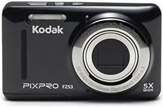 Alt view image 12 of 17 - Kodak PixPro Friendly Zoom FZ53 Digital Camera, Black #FZ53-BK