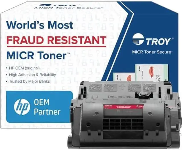 Alt view image 5 of 5 - Troy 02-82021-001 High Yield MICR Secure Toner Cartridge (Alternative for HP 81X/CF281X) - Black