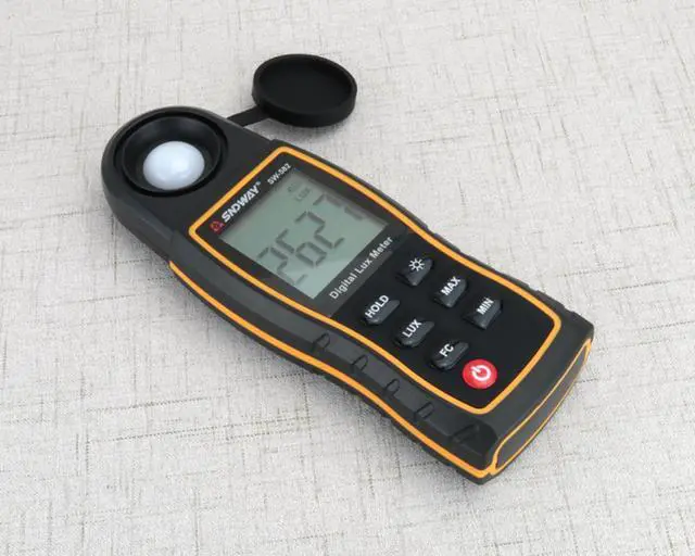 Alt view image 5 of 5 - SNDWAY SW-582 Digital luxmeter Lux / FC meter Light Meter for photography Luminometer Photometer hand-held spectrometer Illuminomete 200000Lux