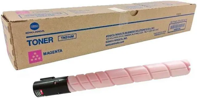 Main image of KONICA MINOLTA TN-514M MAGENTA TONER CARTRIDGE FOR USE IN BIZHUB C458 C558 C658