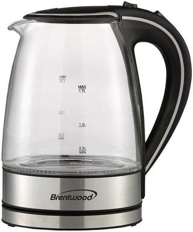 Kitchen Appliance 1.7L 360 Degree Cordless Glass Electric Kettle