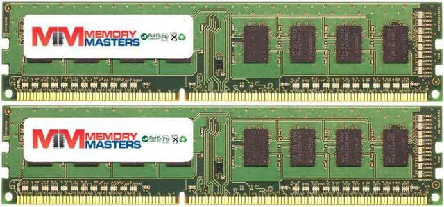 Main image of MemoryMasters 4GB (2x2GB) DDR3-1600MHz PC3-12800 NON-ECC UDIMM 2Rx8 Desktop Memory Module