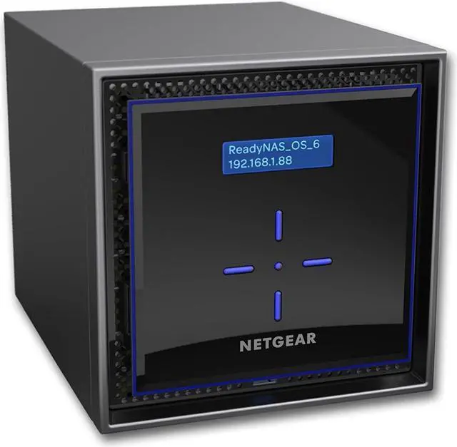 Main image of NETGEAR ReadyNAS 424 4-bay Network Attached Storage Diskless (RN42400-100NES)