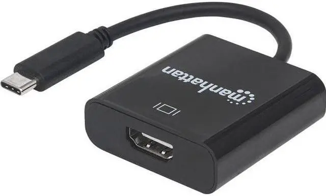 Alt view image 19 of 20 - Manhattan Superspeed+ Usb-C 3.1 To Hdmi Converter