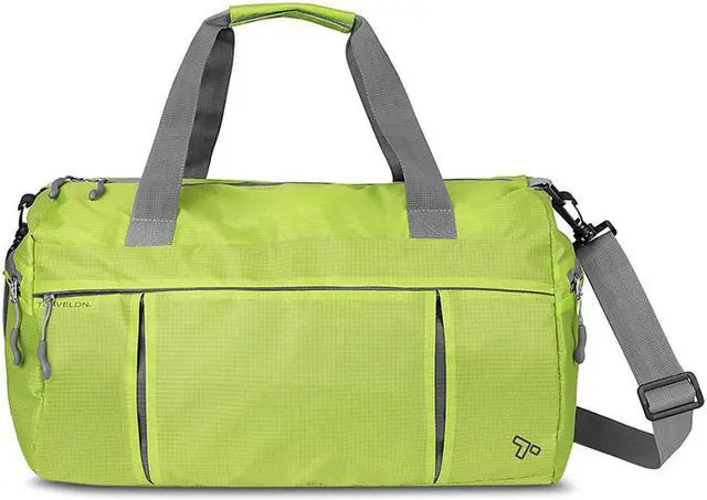 Alt view image 4 of 8 - Travelon Featherweight Packable Travel Bag, Lime