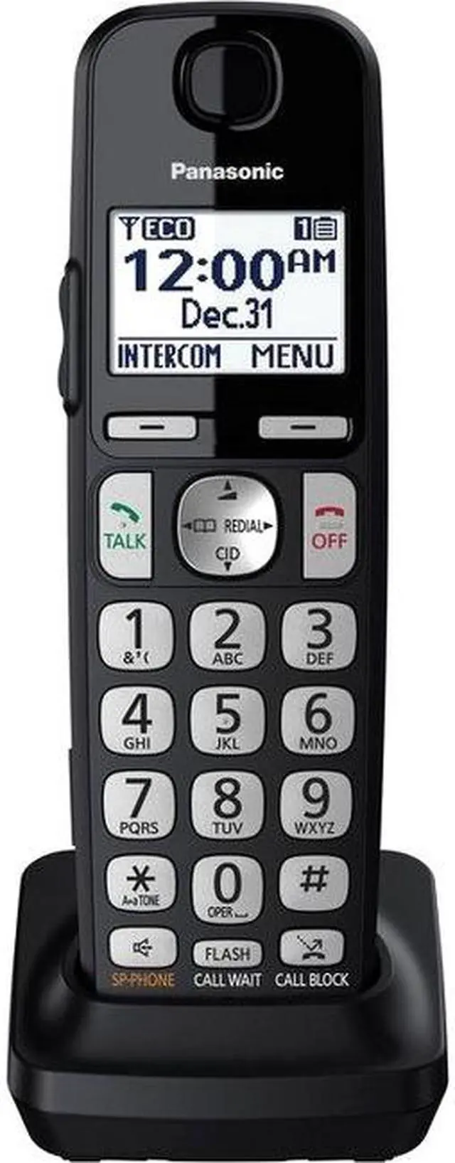 Alt view image 3 of 7 - PANASONIC CONSUMER KX-TGEA40B1 Extra Handset TGE