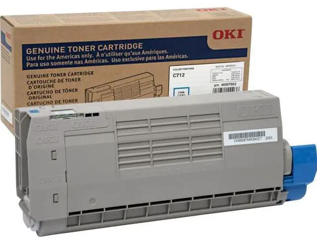 Alt view image 5 of 7 - Oki Original Toner Cartridge - Cyan - LED - 11500 Pages - 1 / Each