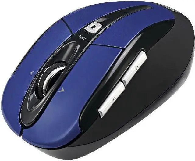 Alt view image 14 of 20 - ADESSO iMouse S60L Blue 6 Buttons Tilt Wheel USB RF Wireless Optical Mouse