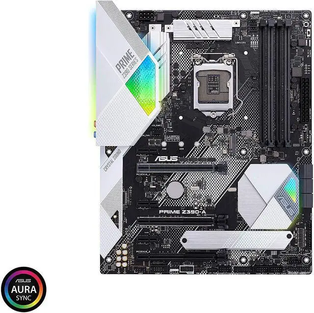 Alt view image 2 of 8 - ASUS Prime Z390-A LGA 1151 (300 Series) Intel Z390 HDMI SATA 6Gb/s USB 3.1 ATX Intel Motherboard