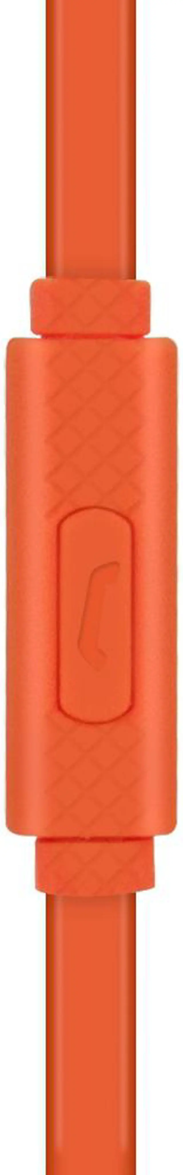 Alt view image 3 of 5 - Maxell Solid 2 Earphones with Built-in Microphone, Blush Red