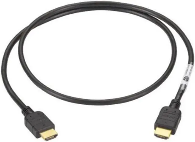 Alt view image 3 of 6 - Black Box EVHDMI01T-002M Black Box HDMI to HDMI Cable, M/M, PVC, 2-m (6.5-ft.) - HDMI for Audio/Video Device, TV, Satellite Receiver - 6.56 ft - 1 x HDMI Male Digital Audio/Video - 1 x HDMI Male