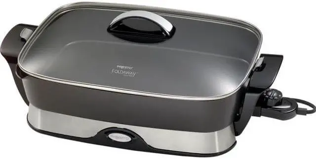Alt view image 12 of 12 - PRESTO 06857 16" Electric Foldaway Skillet