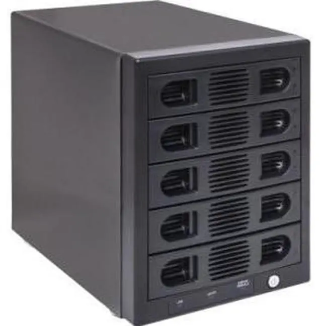 Alt view image 13 of 16 - Syba SY-ENC50118 5 Bay 2.5" and 3.5" SATA HDD External USB 3.0 / eSATA RAID Hard Drive Enclosure