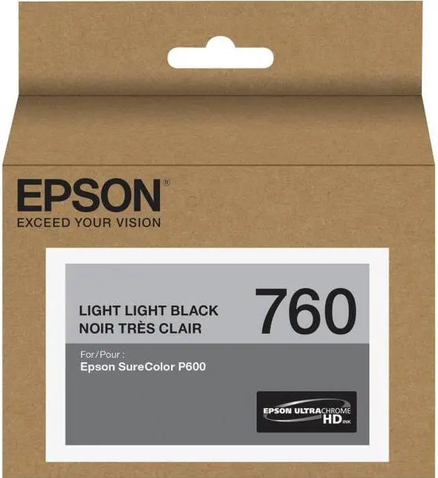 Alt view image 5 of 10 - Epson UltraChrome HD T760 Original Ink Cartridge T760920