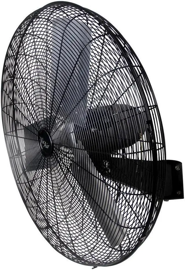 Alt view image 2 of 11 - Vie Air VA-30W 30 in. Tilting Wall Mountable Commercial Strength Oscillating Fan