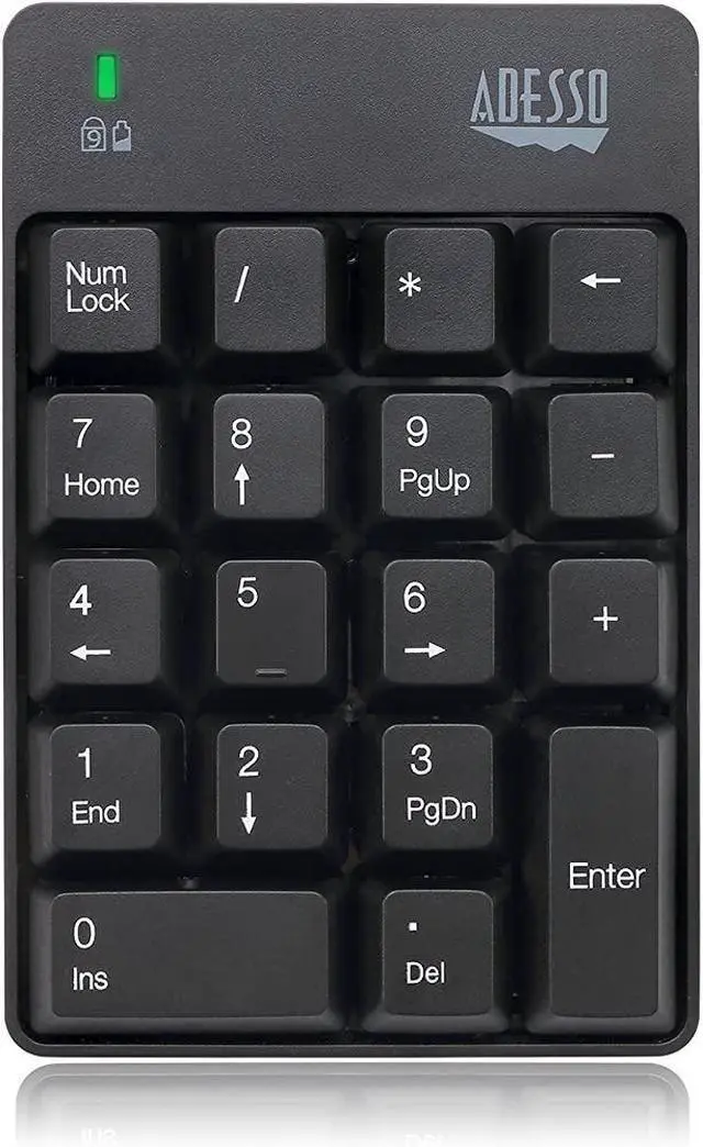 Main image of Adesso WKB-6010UB - Wireless Spill Resistant 18-Key Numeric Keypad