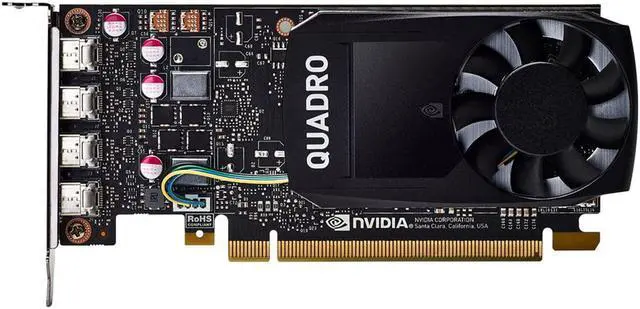 Alt view image 14 of 16 - HP 1ME01AT Smart Buy Nvidia Quadro P1000 4Gb Kit 2 Adapters