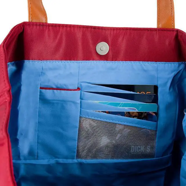 Alt view image 7 of 7 - Travelon Twenty9Five Piegare Mini Tote (Red)