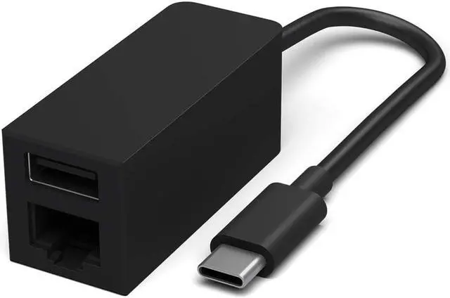 Alt view image 2 of 5 - Microsoft Surface USB-Ethernet Adapter JWM-00001 Surface USB-Ethernet Adapter