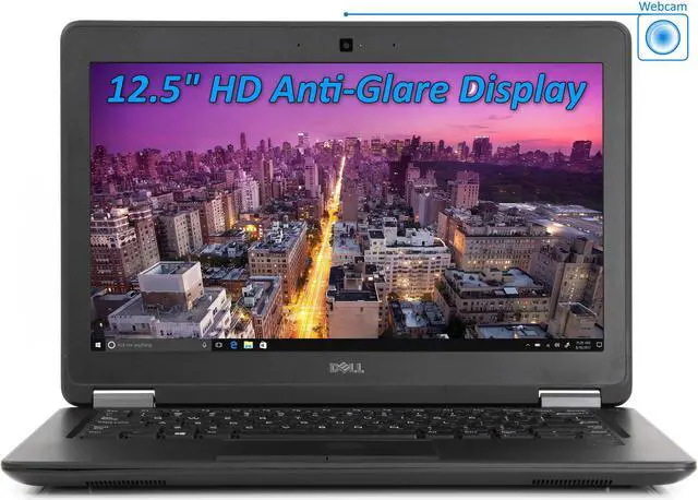 Alt view image 2 of 7 - Dell Latitude E7250 12.5" HD Notebook, Intel Dual-Core i7-5600U Upto 3.2GHz, 8GB RAM, 256GB SSD, HDMI, Mini DisplayPort, Card Reader, Wi-Fi, Bluetooth, Windows 10 Pro