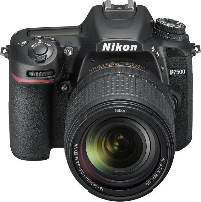 Alt view image 4 of 5 - Nikon D7500 DSLR Camera with 18-140mm Lens Starter Bundle - (Intl Model)