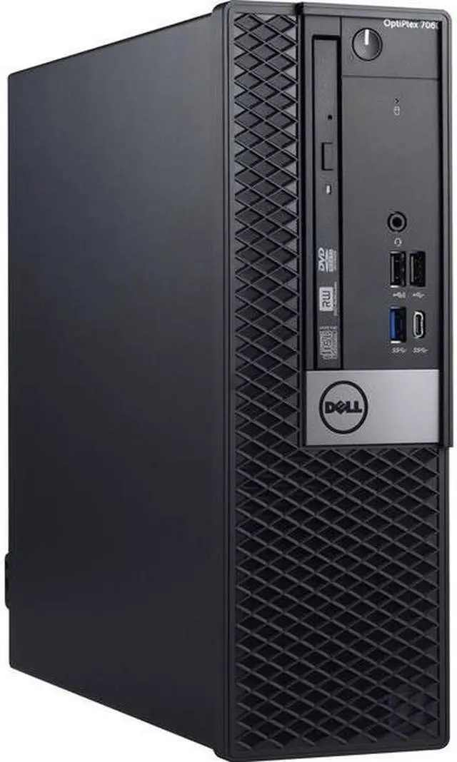 Alt view image 11 of 19 - Dell OptiPlex 7000 7060 Desktop Computer - Intel Core i5 (8th Gen) i5-8500 3 GHz - 8 GB DDR4 SDRAM - 500 GB HDD - Windows 10 Pro 64-bit (English/French/Spanish) - Small Form Factor