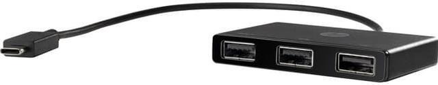 Alt view image 5 of 14 - HP Z6A00AA Usb-C To Usb-A - Hub - 3 X Superspeed Usb 3.0 - Desktop - For Elitebook 10Xx G1, Elitebook X360, Elitedesk 800 G4, Eliteone 1000 G2, Prodesk 400 G5