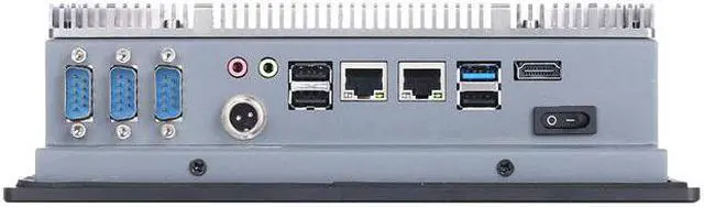 Alt view image 5 of 5 - 8 Inch LED Embedded Panel PC, Resistive Touch Screen, Front Panel IP65, J1900, HUNSN PW16, 1024 x 768, RS485/422, 2 x RS232, 9~28V, 2 x LAN, HDMI, Barebone, NO RAM, NO Storage, NO System