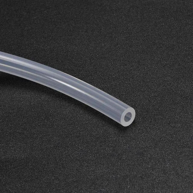 Alt view image 3 of 3 - Silicone Tubing 4.8mm ID X 8mm OD 3.28ft 1m Flexible Silicon Rubber Tube Air Hose Pipe for Pump Transfer Clear