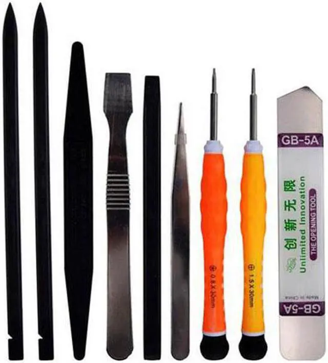 Main image of 9 in 1 Repairing Tool Kit repair pry kits Cell Phone LCD opening tools Set Disassemble Tablet watches TV Screwdriver With Bag