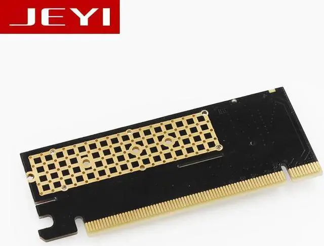 Alt view image 4 of 6 - JEYI MX16 +SeaShark M.2 NVMe SSD NGFF TO PCIE 3.0 X16 adapter M Key card Suppor PCI Express 3.0 x4 2230-2280 Size m.2 FULL SPEED
