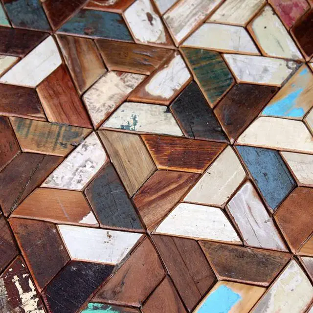 Alt view image 6 of 11 - vidaXL Coffee Table Set 3 Piece Round Side End Table Solid Wood Reclaimed