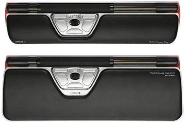 Alt view image 2 of 20 - Contour Design Contour RollerMouse RM-RED-WL Wireless Rollerbar Mouse Black