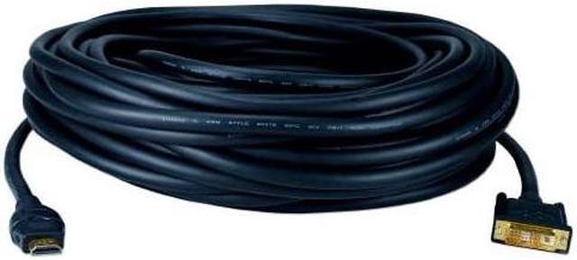 Alt view image 8 of 11 - QVS HDMI Male to DVI Male HDTV/Flat Panel Digital Video Cable