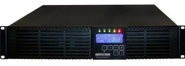 Alt view image 5 of 5 - Minuteman Encompass EC1500RT2U 1500VA Tower/Rack Mountable UPS - 2U Rack/Tower - 5 Minute Stand-by - 120 V AC Input - 120 V AC Output - Serial Port - USB - 6 x NEMA 5-15R Receptacle(s)