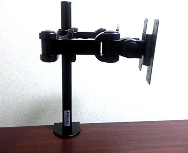 Alt view image 11 of 14 - Monmount Premium Dual Monitor Arm Mount - Complete Kit