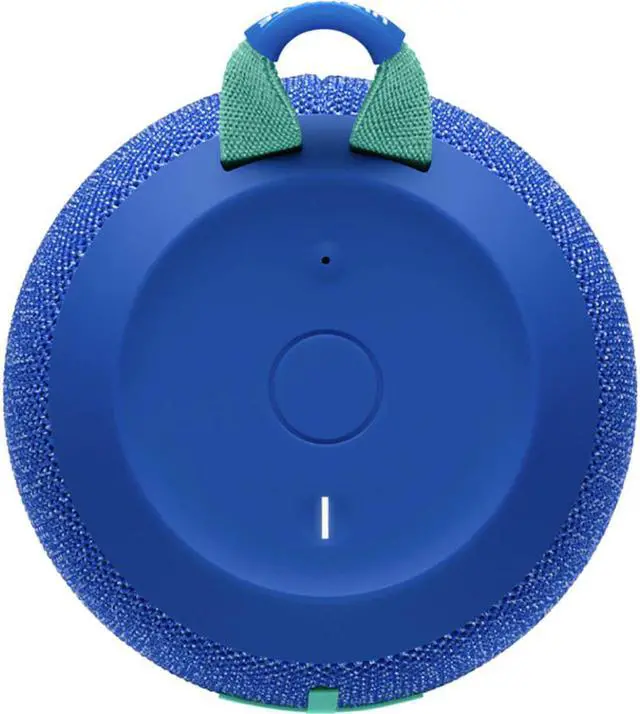 Alt view image 3 of 20 - Ultimate Ears WONDERBOOM 2 Portable Bluetooth Speaker - Bermuda Blue