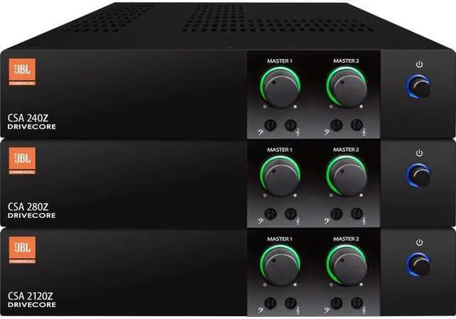 Alt view image 4 of 6 - Harman Pro NCSA280Z-U-US 1 or 2 Channels 40/80/120W