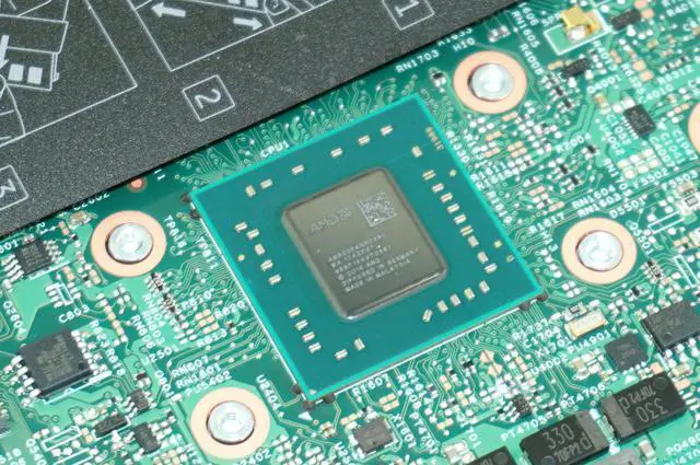 Alt view image 10 of 13 - Dell OEM Inspiron 3180 Motherboard System Board  AMD A6-9220e 1.6GHz  CPU M3G09