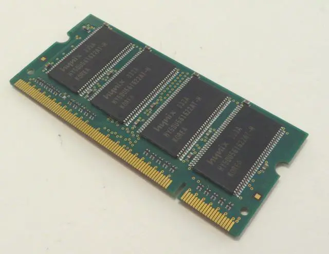 Alt view image 3 of 5 - 256MB DDR PC2100 266MHZ SODIMM Notebook Memory - Hynix HYMD232M646A6-H