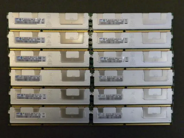 Alt view image 3 of 4 - 96GB 12x8GB Memory DDR3 PC3-10600 ECC REG Comp to SuperMicro MEM-DR380L-HL03-ER13
