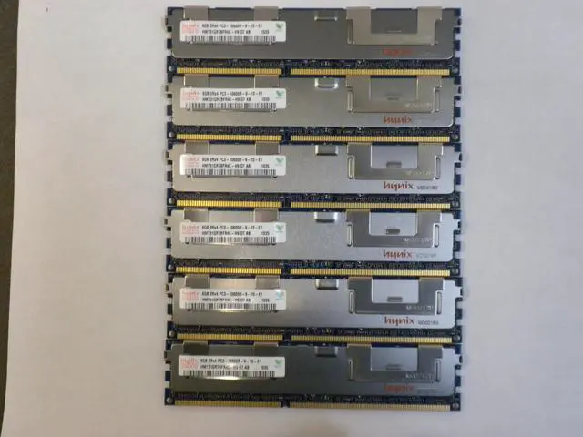 Main image of 48GB 6x8GB Memory DDR3 PC3-10600 ECC REG Comp to SuperMicro MEM-DR380L-HL03-ER13