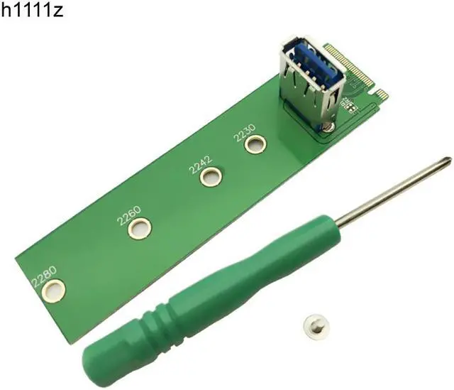 Main image of 10pcs NGFF M.2 to PCI-E X16 Slot Transfer Card Mining Pcie Riser Card for 2242/2230/2260/2280 mm M2 NGFF riser Extension card